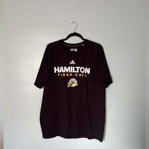 Adidas CFL Hamilton Tiger Cats Ti-cats Football Team Logo Men’s XL Black